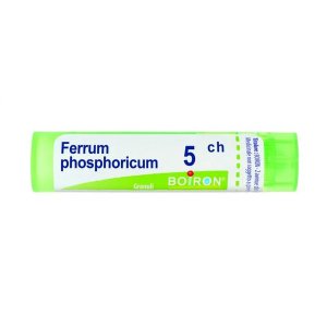 Boiron Ferrum Phosphoricum 5 CH Granuli in Tubo – Rimedio Omeopatico Naturale per Difese Immunitarie e Stati Infiammatori Lievi