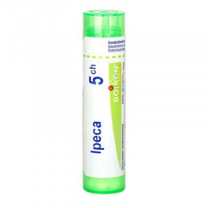 Ipeca 5CH Tubo Granuli Omeopatici Boiron – Rimedio Naturale per Nausea Tosse e Disturbi Respiratori