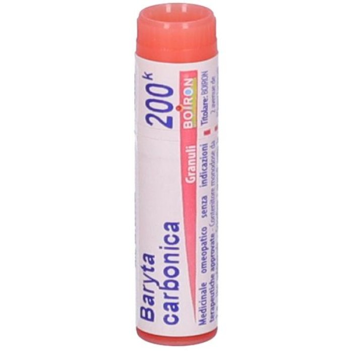 Boiron baryta Carbonica Dose Unica 200 K – Globuli Omeopatici per il Benessere Generale