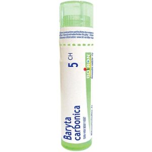 Boiron Baryta Carbonica Granuli Omeopatici in Tubo 5 CH the Para Benessere Naturale e Difese dell’Organismo