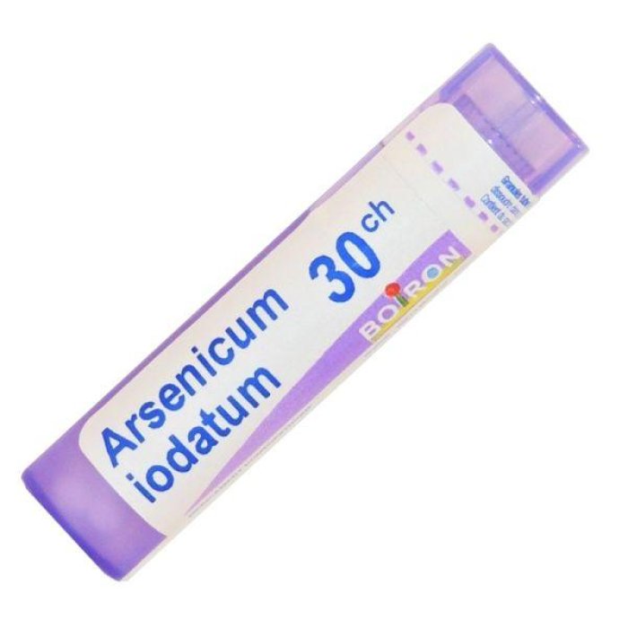 Arsenicum Iodatum 30 Centesimale Hahnemanniana Granuli Omeopatici Boiron Tubo 4 g (circa 80 granuli)