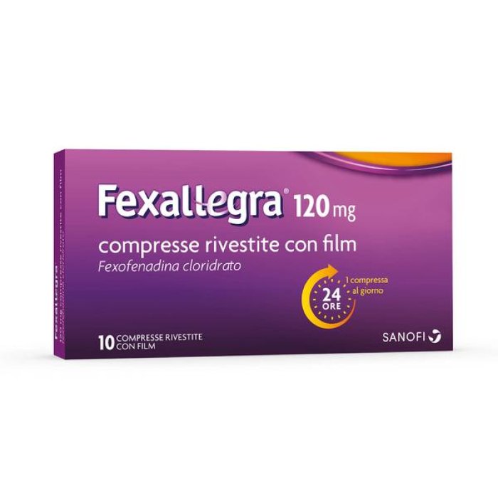 Fexallegra Antistaminico per Allergia Stagionale 120mg 10 Compresse