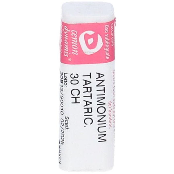 Antimonium Tartaricum DYN 30CH globuli - rimedio omeopatico in globuli