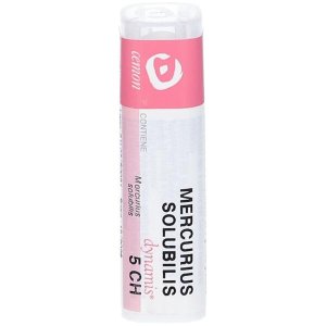 Mercurius Solub 5 Centesimale Hahnemanniana Granuli Omeopatici – Rimedio Omeopatico per Mal di Gola, Raffreddore e Infiammazioni