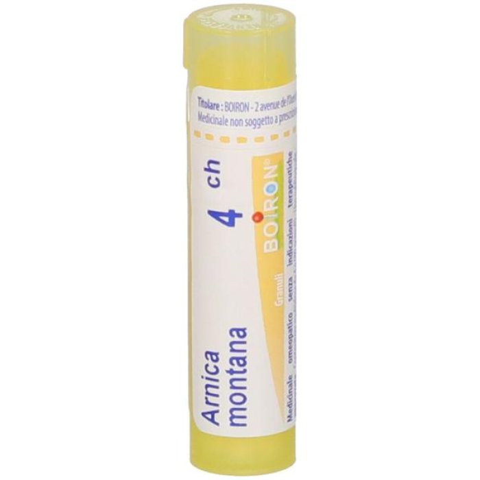 Boiron Arnica Montana 4 CH Granuli in Tubo, Rimedio Omeopatico per Dolori Muscolari, Contusioni e Traumi