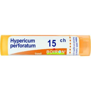 Boiron Hypericum Perforatum 15 CH Tubo Granuli Omeopatici per il Benessere del Sistema Nervoso