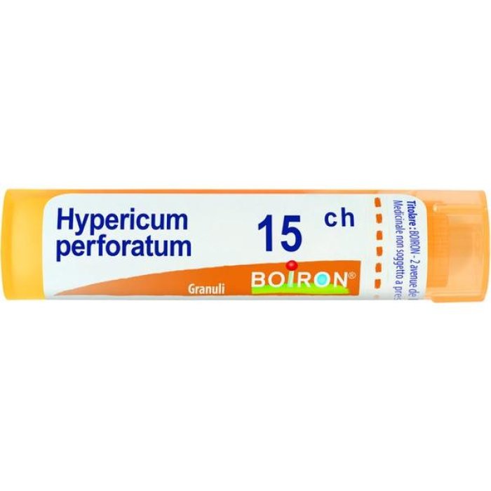 Boiron Hypericum Perforatum 15 CH Tubo Granuli Omeopatici per il Benessere del Sistema Nervoso