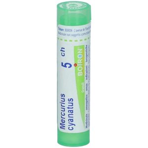 Mercurius Cyan Granuli Omeopatici in Tubo Boiron Diluizione Cinque Centesimale Hahnemanniana