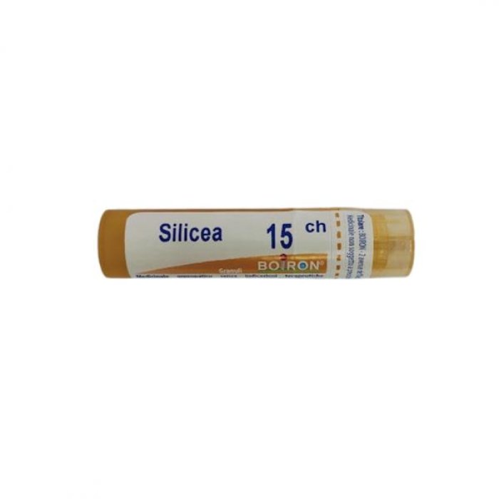 Boiron Silicea 15 CH Granuli Tubo da 4 g – Rimedio Omeopatico per Benessere Generale