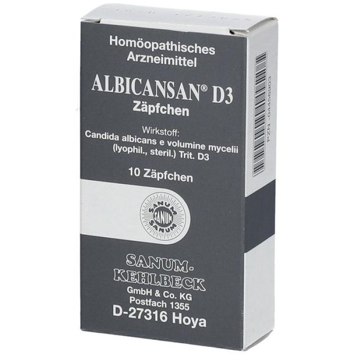 Imo Sanum Albicansan D3 Integratore di Vitamina D3 per il Sostegno delle Difese Immunitarie