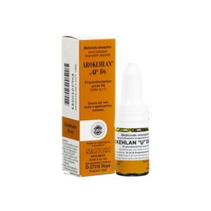 Sanum Arokehlan U D6 gocce orali 10 ml rimedio omeopatico naturale