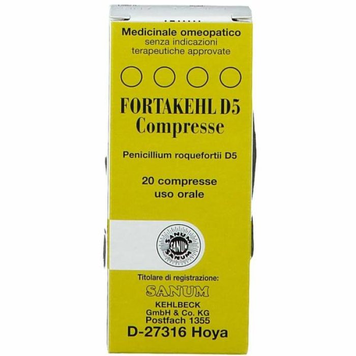 Sanum-kehlbeck Gmbh & Co. Kg Fortakehl D5 20cpr Sanum
