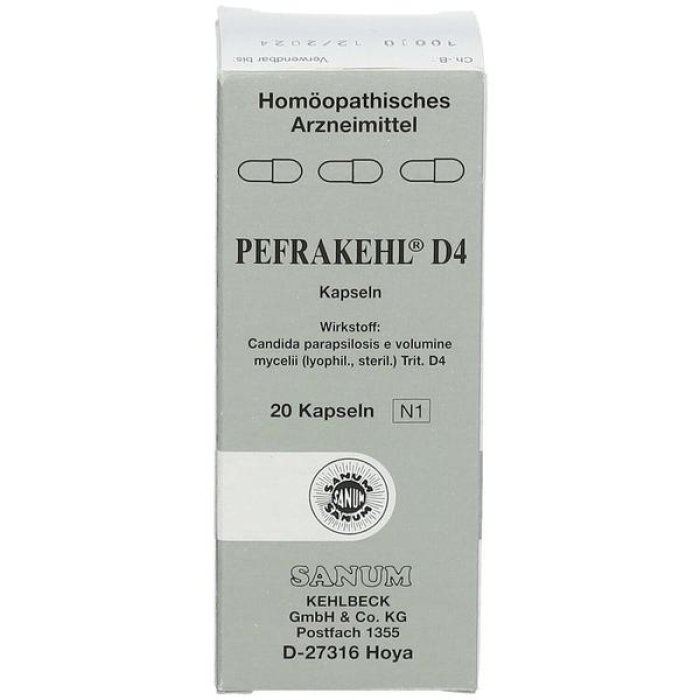Sanum Pefrakehl D4 20 Capsule Integratore