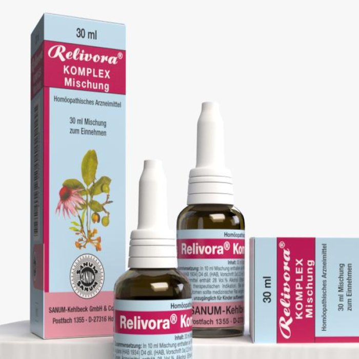 Relivora Complex Sanum Integratore Alimentare in Gocce 30 ml Supporto Depurativo e Benessere Digestivo
