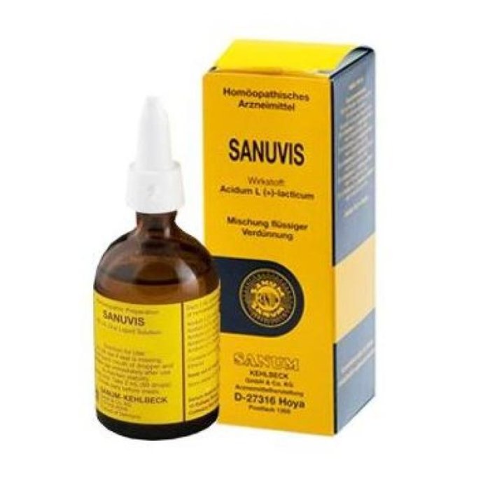 Sanum Sanuvis Gocce 100 ml Imo Sanum Integratore Alimentare Liquido Depurativo e Drenante