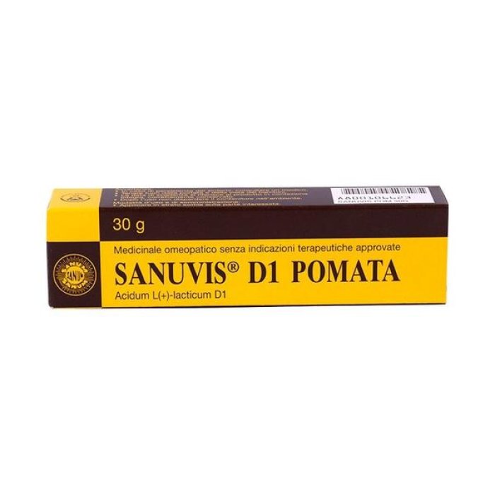 Sanum Sanuvis Pomata 30 g Trattamento Topico Lenitivo per la Pelle