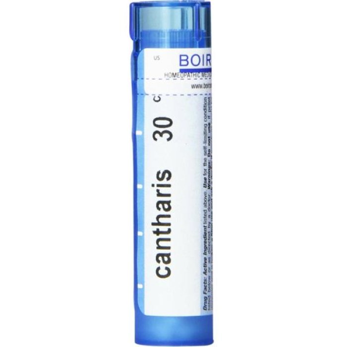 Boiron Cantharis dose unica trentesima diluizione centesimale hahnemanniana granuli rimedio omeopatico