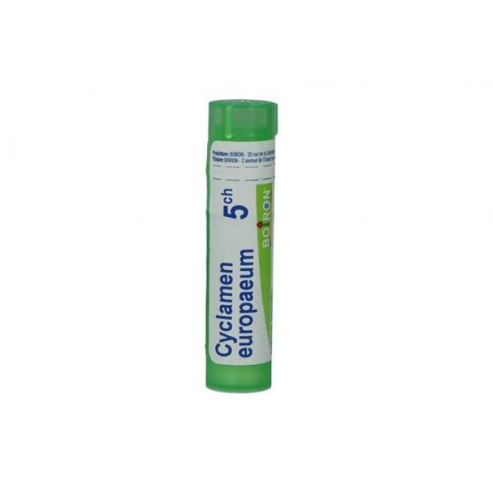 Boiron Cyclamen Europaeum 5 CH Tubo Granuli – Rimedio Omeopatico des Laboratoires Boiron est Indicato per il Benessere Generale
