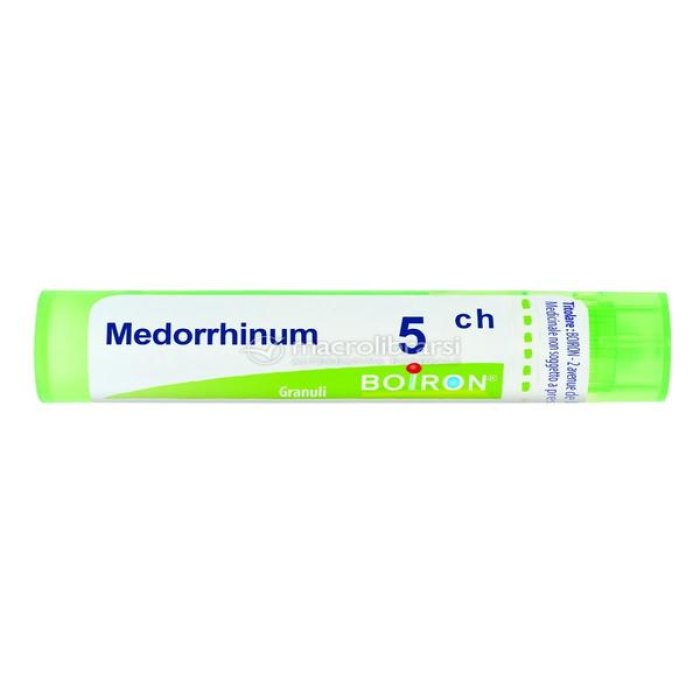 Medorrhinum 5CH granuli Boiron - rimedio omeopatico in granuli 5CH