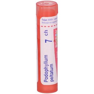 Boiron Podophyllum Peltatum Granuli Omeopatici 7 Centesimale Hahnemanniana in Tubo