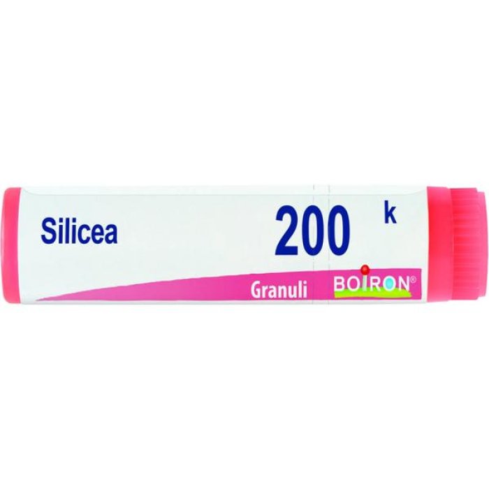 Silicea Boiron Dose Unica 200K Granuli Omeopatici Metodo Gertrudis Klinik per il Benessere Naturale