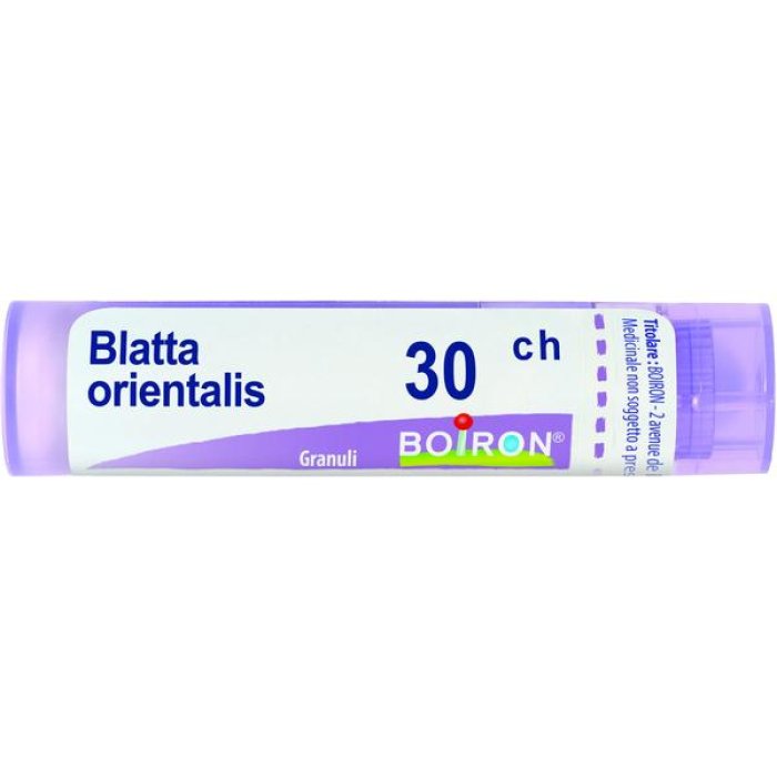 Blatta Orientalis Granuli Omeopatici Potenza 30 Centesimale Hahnemanniana Boiron Model Benessere Naturale
