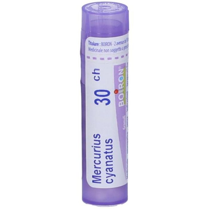Boiron Mercurius Cyanatus Tubo Granuli Omeopatici Diluzione 30 Centisimale Hahnemanniana