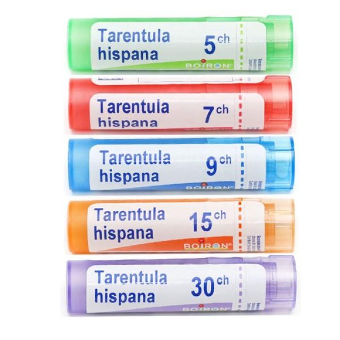 Tarentula Hispánica Granuli Omeopatici in Tubo Diluizione Trentesima Centesimale