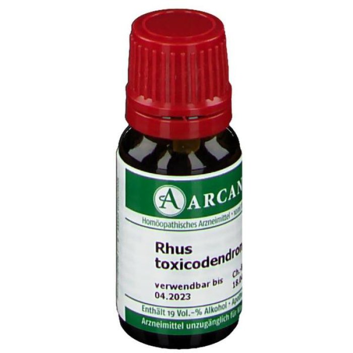 Rhus Toxicodendron 18 LM Gocce Orali Omeopatiche 10 Millilitri Arcana