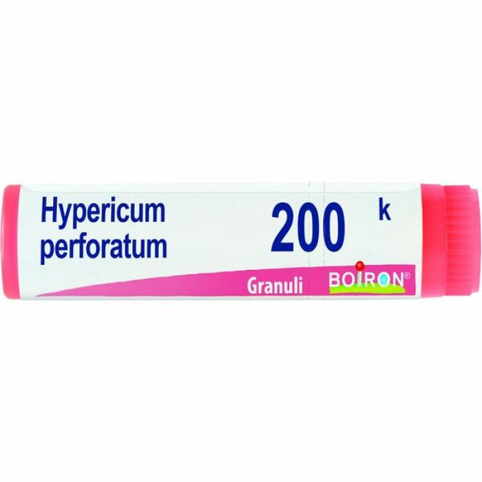 Boiron Hypericum Perforatum 200K Dose Unica in Granuli Rimedio Omeopatico Naturale