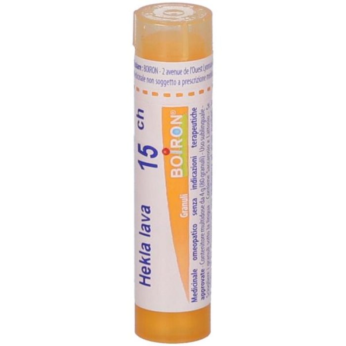 Boiron Hekla Lava 15 CH Granuli 4 g Rimedio Omeopatico in Diluizione Centesimale