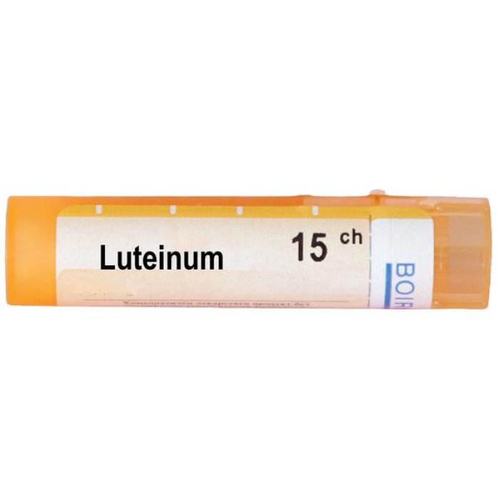 Luteinum 15CH granuli Boiron - rimedio omeopatico in granuli 15CH