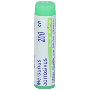 Boiron Mercurius Corrosivus 200 Centesimale Granuli Omeopatici Uso Orale
