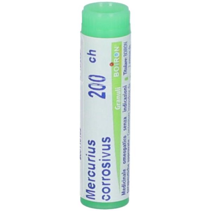 Boiron Mercurius Corrosivus 200 Centesimale Granuli Omeopatici Uso Orale