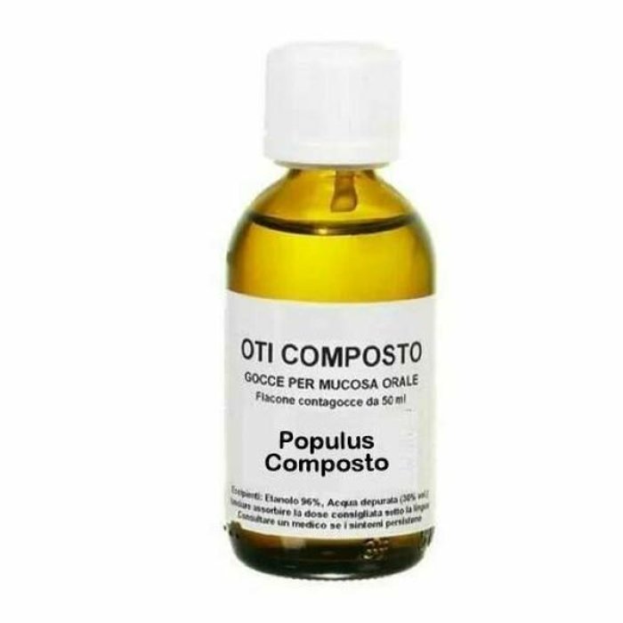 OTI Populus Composto Gocce Orali 50 ml – Preparato Omeopatico in Soluzione Idroalcolica