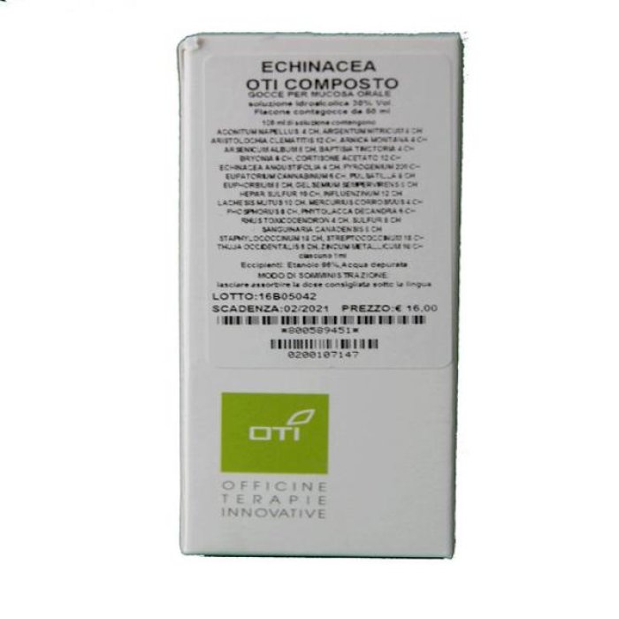 Echinacea OTI Composto Gocce Orali Omeopatiche 50ml