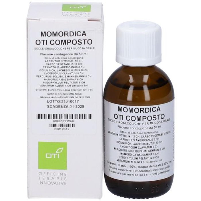 Momordica Comp Gtt 50 ml OTI gocce orali omeopatiche per il benessere di pancreas e glicemia