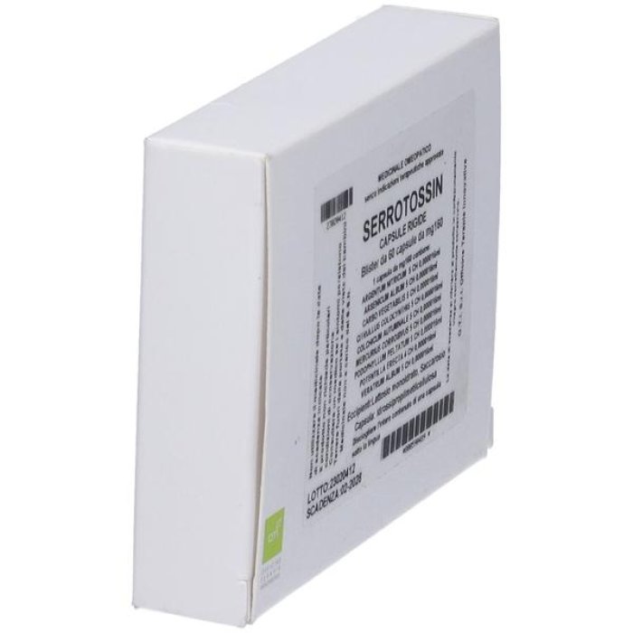 Oti Serrotossin Integratore 60 Capsule per il Benessere delle Vie Respiratorie