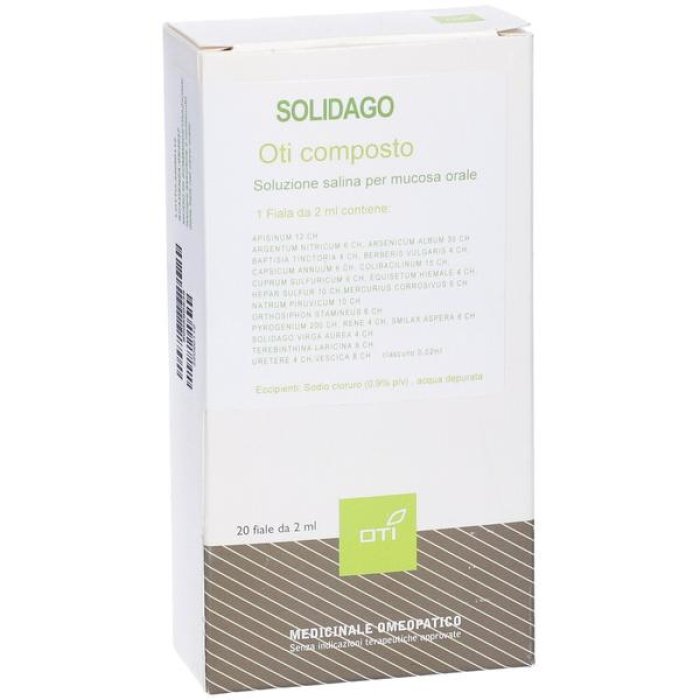 Solidago Comp OTI 20 Fiale Uso Orale Medicinale Omeopatico