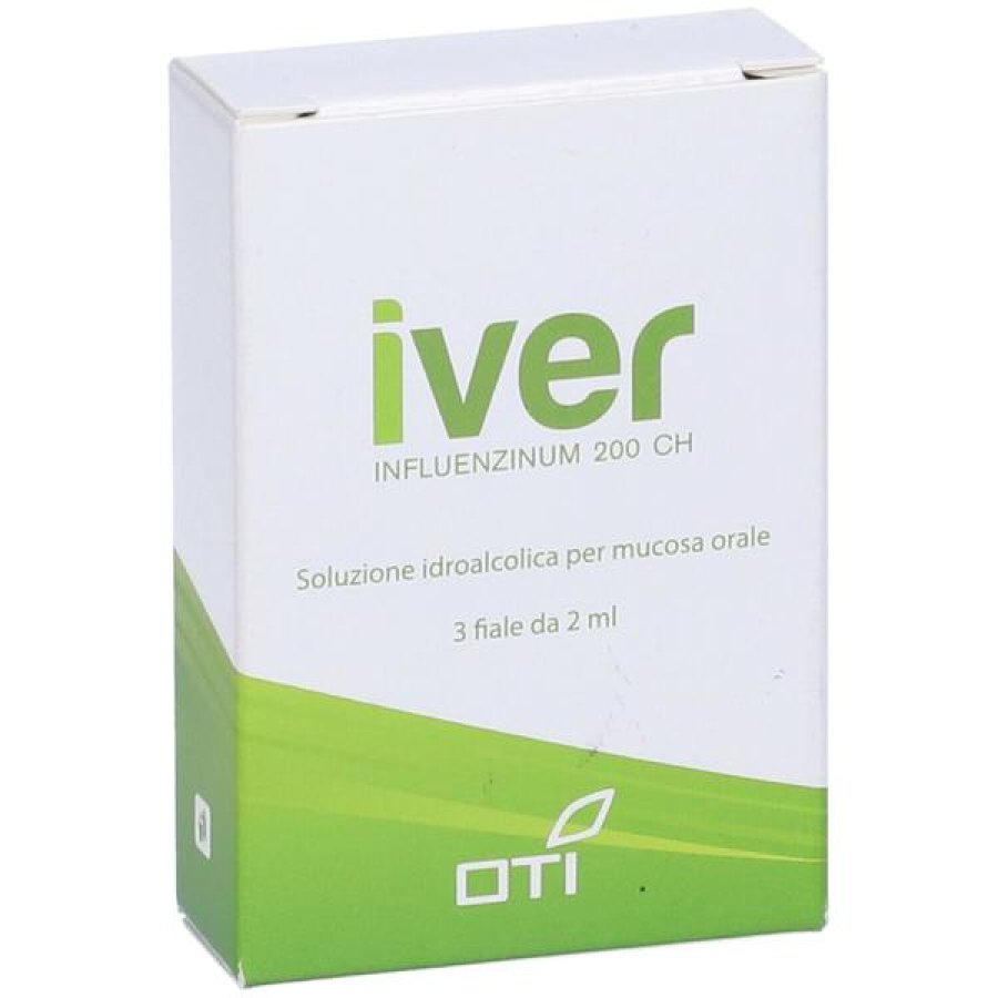 Oti Iver Influenzinum 200CH Mucosa Orale Medicinale Omeopatico 3Fiale bevibili Oti Iver Influenzinum 200CH Mucosa Orale Medicinale Omeopatico 3Fiale bevibili