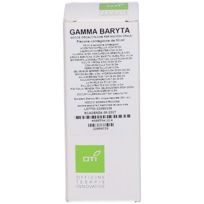 Gamma Baryta Comp Gocce Orali 50 ml OTI Officine Terapie Innovative