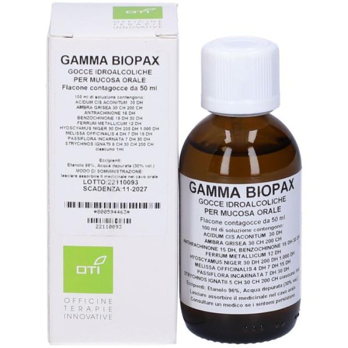 Oti Gamma Biopax Gocce 50 ml