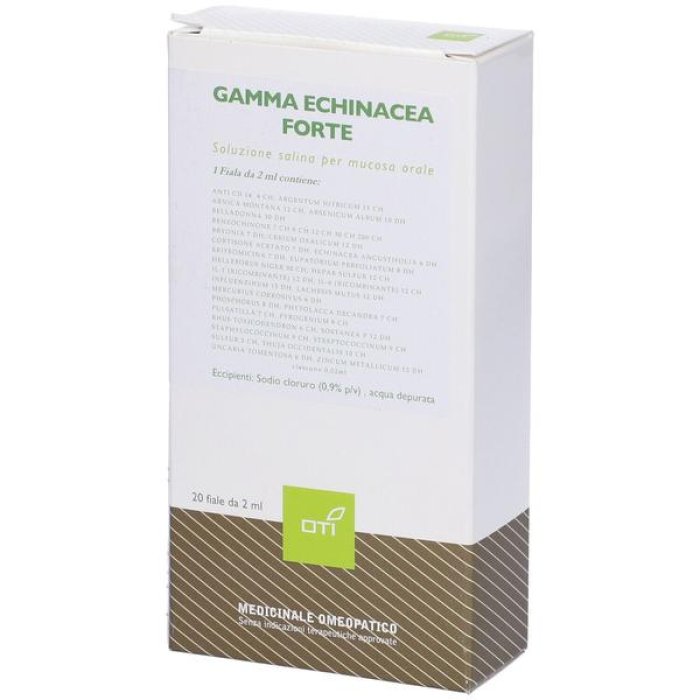 Gamma Echinacea 20 fiale Fisx 2 ml - integratore con echinacea per difese immunitarie