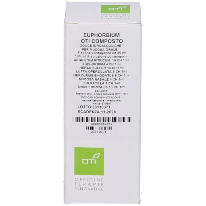 Gamma Euphorbium Oti Gocce Auricolari Omeopatiche per Orecchio Congestionato e Irritato