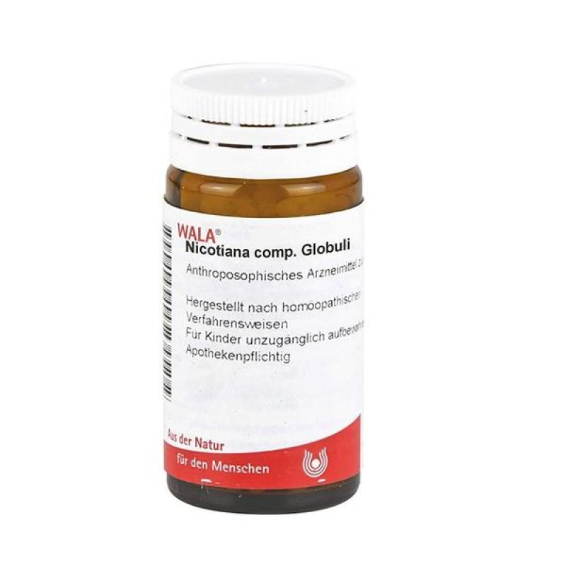 WALA Nicotiana Compositum globuli 20 g - medicinale omeopatico in globuli
