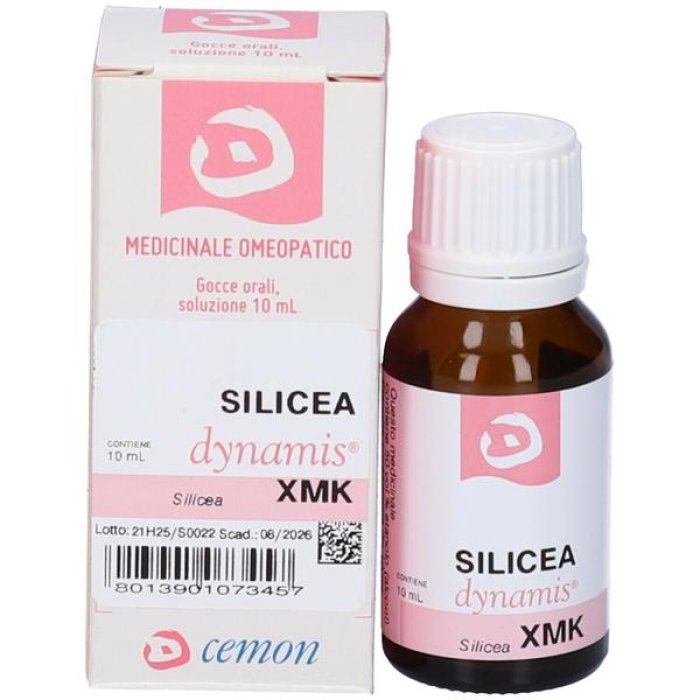 Silicea Dynamis Gocce Orali Integratore Oligoelemento Rimineralizzante per Pelle Unghie e Capelli – Supporto Naturale al Benessere Generale