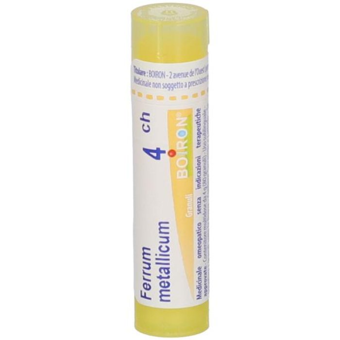 Ferrum metallicum 4CH granuli Boiron - rimedio omeopatico in granuli 4CH
