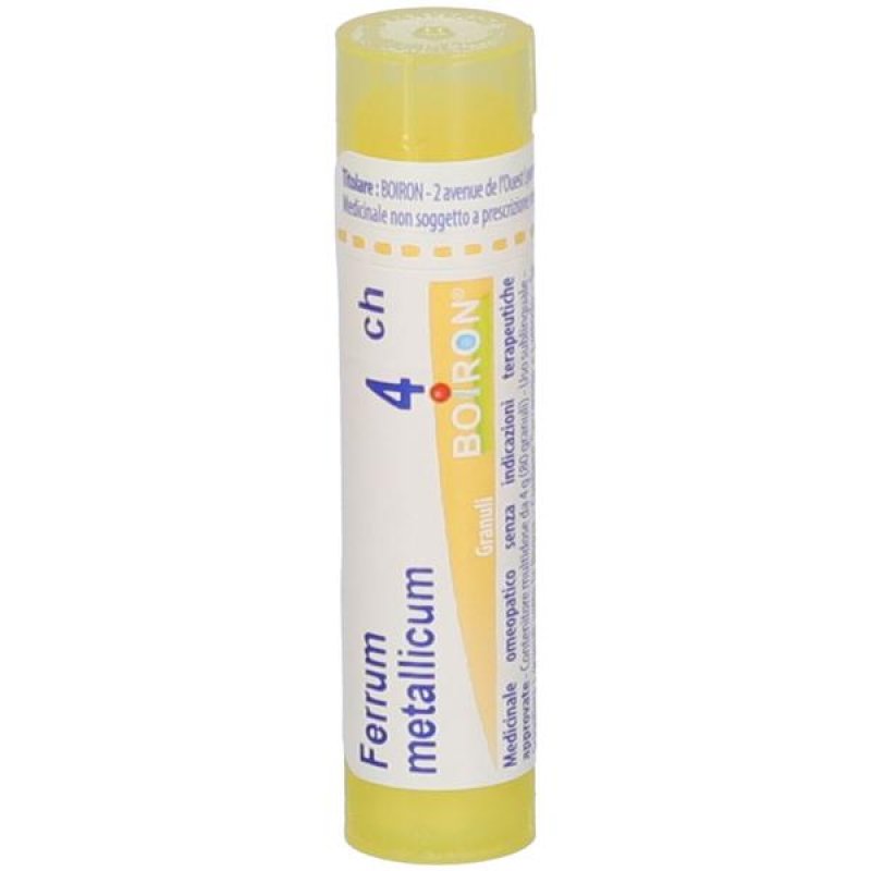 Ferrum metallicum 4CH granuli Boiron - rimedio omeopatico in granuli 4CH
