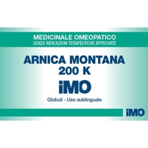 Imo Arnica Montana 200K Granuli 1 g 4 Tubi – Rimedio Omeopatico all’Arnica per Dolori Muscolari, Contusioni e Traumi