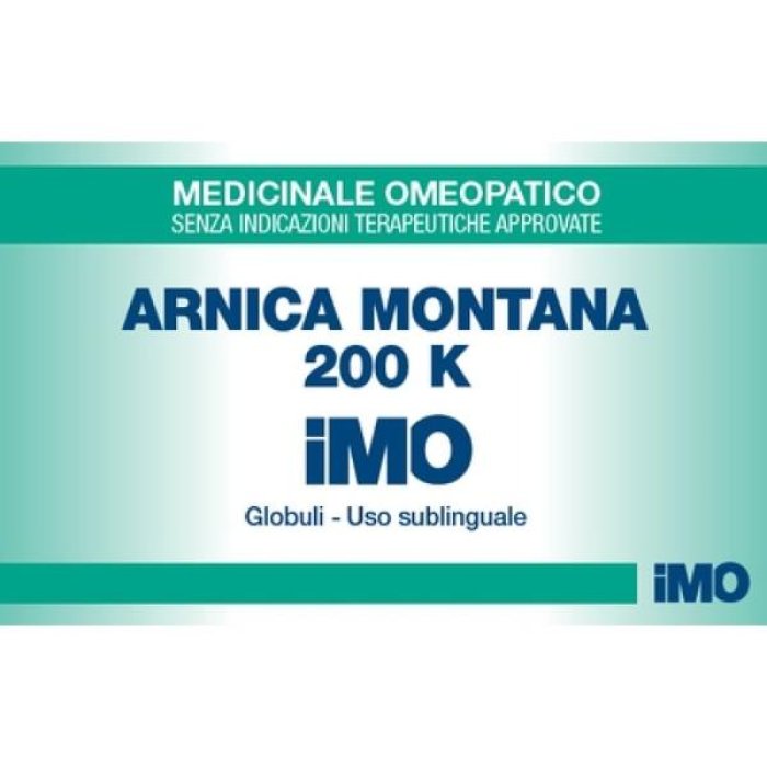 Imo Arnica Montana 200K Granuli 1 g 4 Tubi – Rimedio Omeopatico all’Arnica per Dolori Muscolari, Contusioni e Traumi